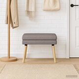  Klupa s dvostrukim slojem Sivosmeđa 60 x 40 x 46 cm Tkanina | Eponuda.com
