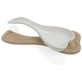 Brandani podstavek za kuhalnico oblika srca 26x10,5cm, les-bambus, porcelan | Shoptok.si