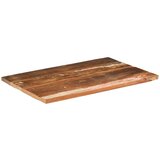  Pravokutna stolna ploča 60 x 90 cm 25 - 27 mm obnovljeno drvo | shoptok.hr