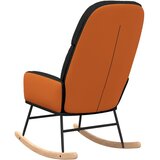  Stolica za ljuljanje od tkanine crna | shoptok.hr