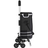 Kolica za kupovinu Crna 47 x 39 x 100,5 cm Oxford tkanina | shoptok.hr