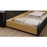 ELTAP Tamno siva sklopiva/s prostorom za odlaganje sofa od šenila 214 cm Fulgeo – | shoptok.hr