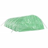  Staklenik s čeličnim okvirom zeleni 50 m² 10 x 5 x 2,3 m | shoptok.hr