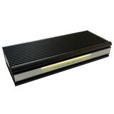 HDD SSD Rack LC Power LC-M2-C-MULTI-RGB NVME Enclosure for M.2 SSD USB3.2 Gen.2x1 Type C Black With RGB Lighting | ePonuda.com