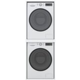 Molarem Home Drveni ormarić za perilicu i sušilicu rublja - bijeli | shoptok.hr
