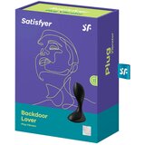 Satisfyer analni čep Backdoor Lover, crni | shoptok.hr