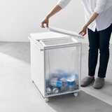 YAMAZAKI Bel kovinski koš za smeti za ločevanje odpadkov Tower – | Shoptok.si