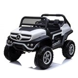  Terenski Mercedes Unimog za DVA deteta na akumulator - Beli | ePonuda.com