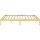 vidaXL posteljni okvir iz trdne borovine 120x190 cm UK Small Double | Shoptok.si