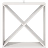  Stalak za vino 4 pcs Bijelo 62 x 25 x 62 cm Čvrsto borovo drvo | shoptok.hr