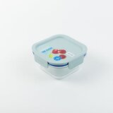 LocknLock Staklena posuda za hranu The Clear 500ml, Svetloplava | Eponuda.com