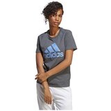 Adidas Majice s kratkimi rokavi Big Logo Siva | Shoptok.si