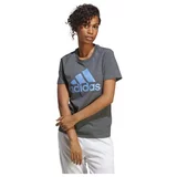 Adidas Majice s kratkimi rokavi Big Logo Siva
