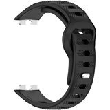 INF Silikonski pašček za Huawei Band 10/9/8 - Pikčasta tekstura Black, (22104880) | Shoptok.si