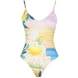Trendyol swimsuit - Multi-color - Landscape print Cene