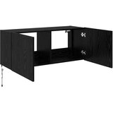 TV zidni ormar Crni hrast 100 x 35 x 41 cm Konstruirano drvo | shoptok.hr