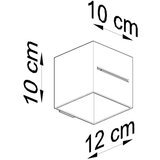  Stenska svetilka LOBO črna, (21347189) | Shoptok.si