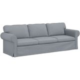 SOFA Svijetlo siva 215 x 82 x 80 cm Metal | shoptok.hr
