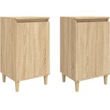  Noćni ormarići 2 kom boja hrasta 40x35x70 cm konstruirano drvo | shoptok.hr