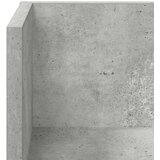  Zidne police 2 kom Beton siva 75x16,5x16,5 cm Konstruirano drvo | shoptok.hr