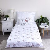 Jerry Fabrics Bijela pamučna dječja posteljina za dječji krevetić 100x135 cm Marie Cat "Bow" – | shoptok.hr