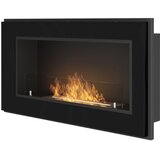  InFire - Ugrađeni BIO kamin 49x90 cm 3kW crna | Eponuda.com