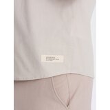 Ombre Men's short sleeve shirt with Cuban collar - cream | Shoptok.si