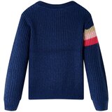  Dječji džemper pleteni modri 116 | Shoptok.si