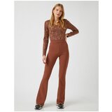Koton High Waist Flared Trousers | shoptok.hr