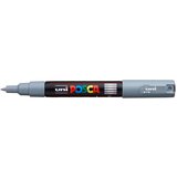 POSCA Uni flomaster; konica 0,7 mm bullet; siv, (21290485) Cene