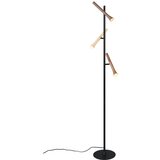  Crna LED stojeća svjetiljka s metalnim sjenilom (visina 150 cm) Fiato – | shoptok.hr