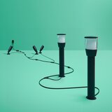 Wiz WiZ-LED RGBW prigušiva spoljašnja lampa ELPAS LED/3,6W/12V 2700-5000K IP65 Wi-Fi | Eponuda.com