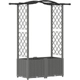 vidaXL Povišeni krevet s mrežom i krovom Svjetlosiva 125 x 40 x 138 cm - Svjetlosiva 125 x 40 x 138 cm s krovom u obliku lukova (2 bočn Cijene