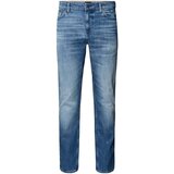 Boss Delaware Bo Slim fit Stretch Denim Jeans Bright Blue Plava u