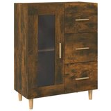  Komoda dimljeni hrast 69,5x34x90 cm inženirski les, (20654907) | Shoptok.si