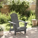 vidaXL Stolica Adirondack siva 69 x 85 x 90,5 cm od masivne jelovine | shoptok.hr