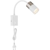 Globo 57851W - Zidna spot svetiljka BRISBON 1xGU10/25W/230V bela/hrom | Eponuda.com