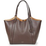 Polo Ralph Lauren Nakupovalne torbe TASHA TOTE LARGE Kostanjeva Cene