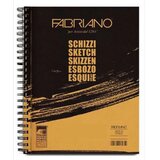 No Statovac Schizzi, blok, sa spiralom levo, A5, 90gr, 60 lista, Fabriano | ePonuda.com