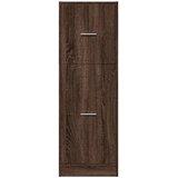 Ormarić za lijekove boja smeđeg hrasta 40x41x118 cm drveni | shoptok.hr