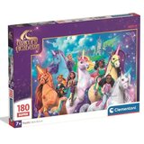 Clementoni puzzle 180 super unicorn academy 2025 ( CL29802 ) Cene