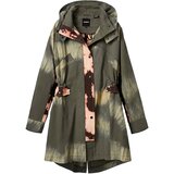 Desigual Prehodna jakna kaki / oliva / pastelno zelena / roza / bordo | Shoptok.si