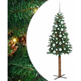  Mršavo božićno drvce Zelena 150 cm PVC i čvrsto drvo bora | shoptok.hr