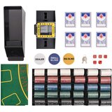 vidaXL Komplet poker žetonov 600 kosov 4 g | Shoptok.si