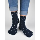 NOVITI Woman's Socks SB015-W-02 Navy Blue Cene
