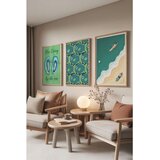 WALLXPERT Ç-300852 - 3040 set dekorativnih slika u više boja (3 komada) | Eponuda.com