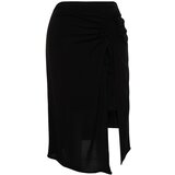 Trendyol Curve Black Slit Detailed Viscose Beachwear Woven Pareo | Eponuda.ba