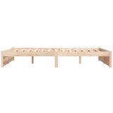  Okvir za krevet od masivnog drva 140 x 190 cm | shoptok.hr