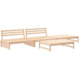  The Living Store Vrtna sedežna garnitura 4-delna trdna borovina - Vrtna Sedežna Garnitura, (21453001) | Shoptok.si