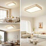 Brilagi LED prigušiva svetiljka MOLINA SQUARE LED/54W/230V hrast 60x40 cm + daljinski upravljač | Eponuda.com